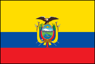 Ecuador Wappen Flagge