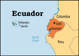 Ecuador Karte